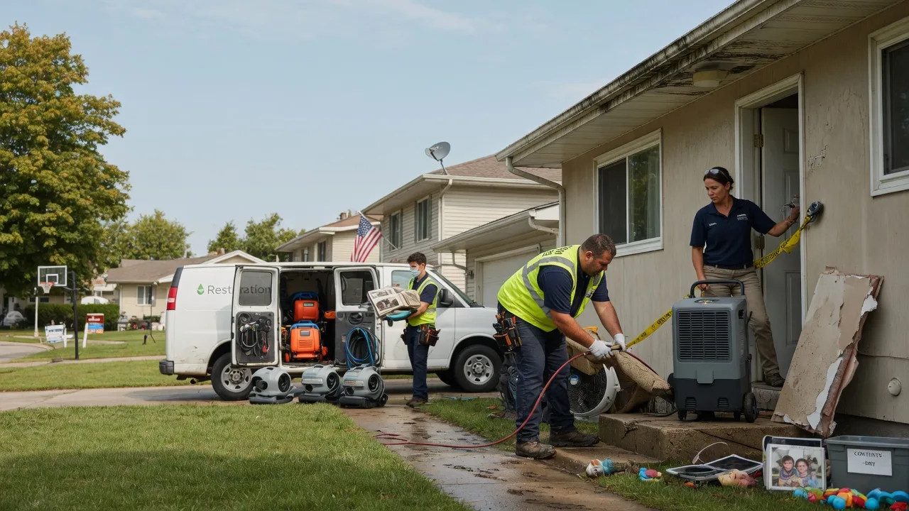 Water Damage Restoration in Rock, MI near me